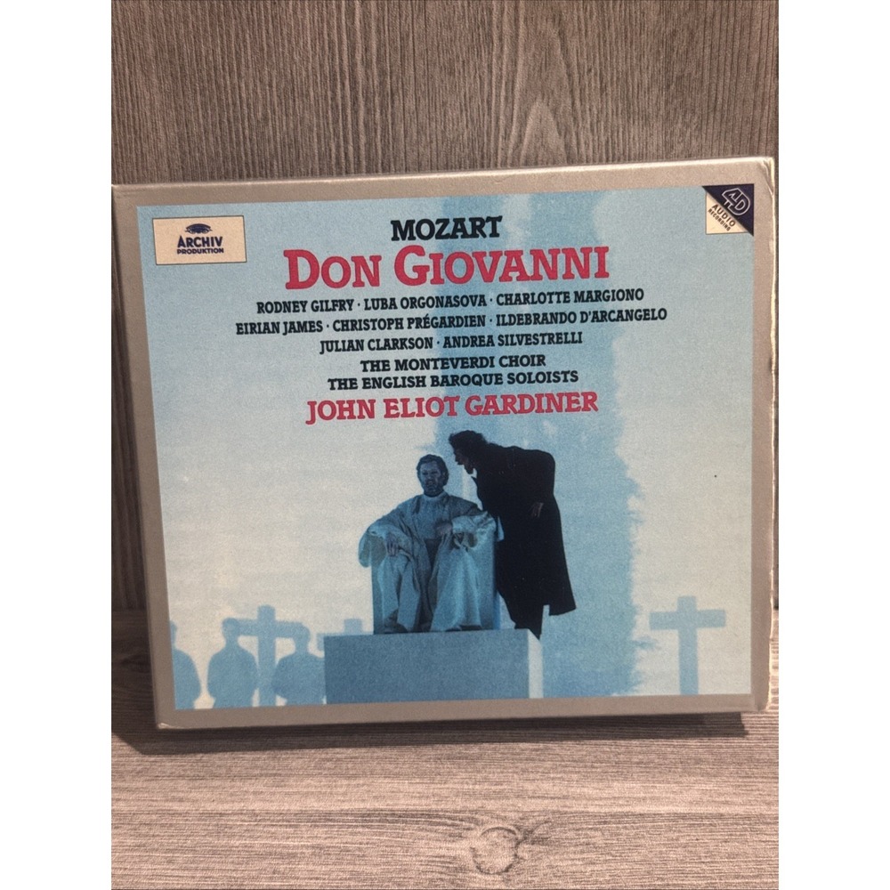 Wolfgang Amadeus Mozart:Mozart:Don Giovanni - John Eliot Gardiner CD 3 discs  e4